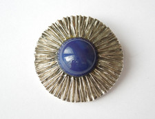 Spilla Color Argento Fiori