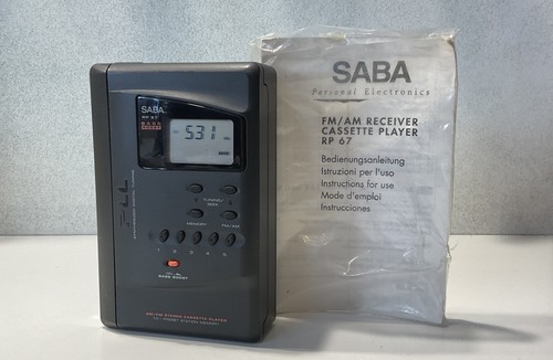 Walkman saba fm - saba, fm/am