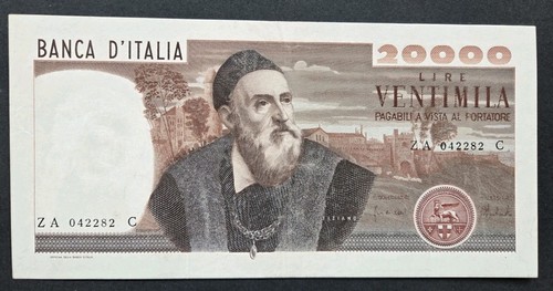20000 lire tiziano - 20000,