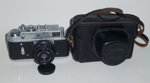 Zorki fotocamera sovietica - zorki-4k,