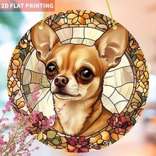 Chihuahua Suncatcher Effetto