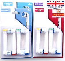 Testine di ricambio per spazzolino compatibili ORAL B Braun pulizia profonda morbida