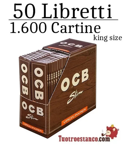 Cartine ocb virgin slim - cartine,