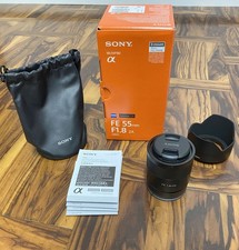 Sony obiettivo SEL-55F18Z FE 55mm f1.8 ZA SONNAR  per full-frame e aps nuovo