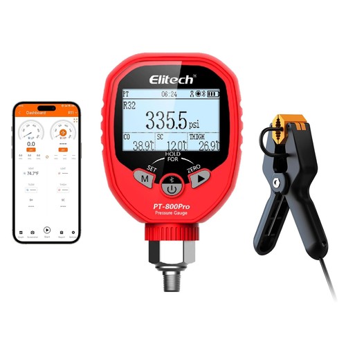 Elitech 800pro manometro - elitech,