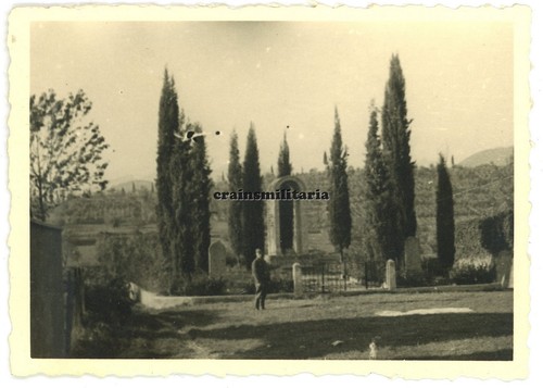 Orig foto soldato cimitero - orig.,