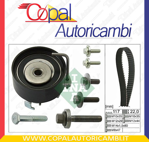 Kit cinghie dentate ina - dentate,