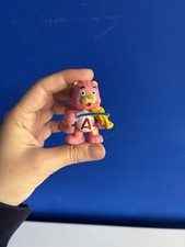 ANGELORSO ROSA CON VIOLINO PINK PVC MINI FIGURE IN PLASTICA VINTAGE ANNI 80