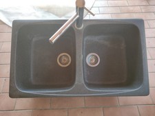 lavello cucina 2 vasche e piano cottura