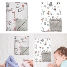 Coperta per neonati, morbida e calda, ideale come regalo per la nascita o la