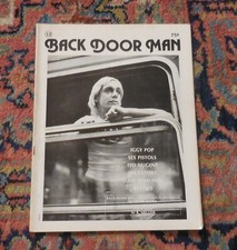 BACK DOOR MAN #12 PUNK ZINE -