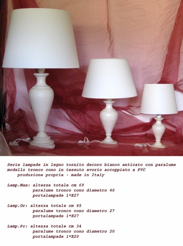 Lampada tavolo comodino - o,