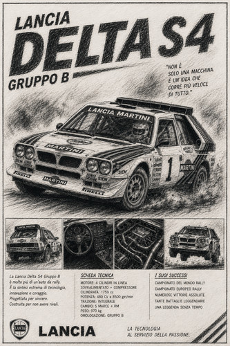 Lancia delta group rally - lancia, b