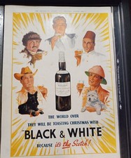 1940, Black & White scotch