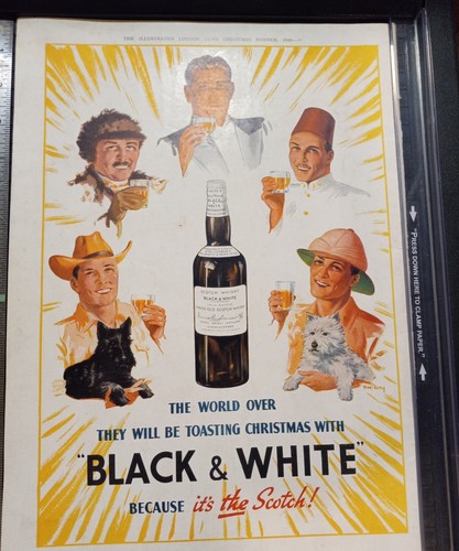 1940 black white scotch - 1940,, &