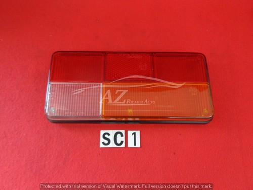Plastica fanale posteriore - plastica,