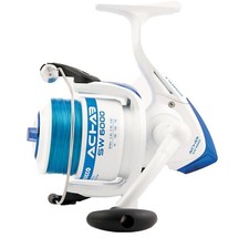 TRABUCCO ACHAB 6000 SW FD C/FILO MULINELLO PESCA SPINNING FEEDER SURF BOLENTINO.