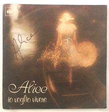 Alice ( Alice Visconti) - Io voglio vivere ( 7" - autografato!!!) - NM/M-