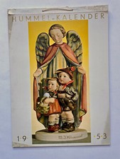 HUMMEL Goebel KALENDER 1953 CALENDARIO ceramica vintage ORIGINAL