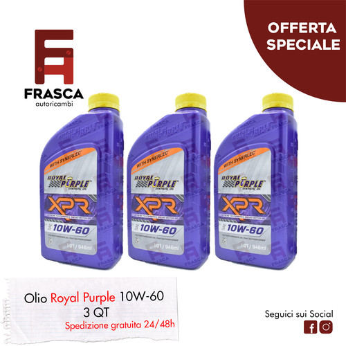 Olio sintetico xpr - sintetico, royal