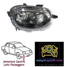 FARO FANALE PROIETTORE ANTERIORE DX PER CITROEN C3 DA 2016 H7 ELETTRICO DESTRO