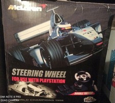 STEERING WHELL MCLAREN MCLAREN  VOLANTE + PEDALIERA CON SCATOLA PLAYSTATION 1 2 