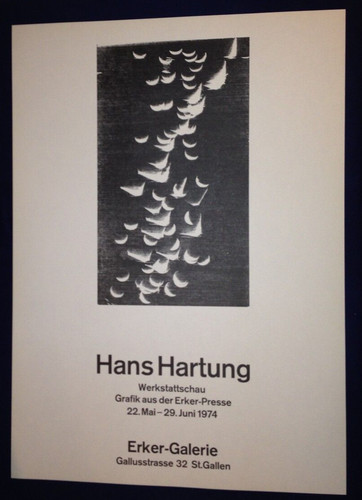 Poster hans hartung affiche - hans,