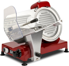 G20157 Affettatrice Professionale Emilia 250, 240 W, Lama Inox 25 Cm, Affilatoio