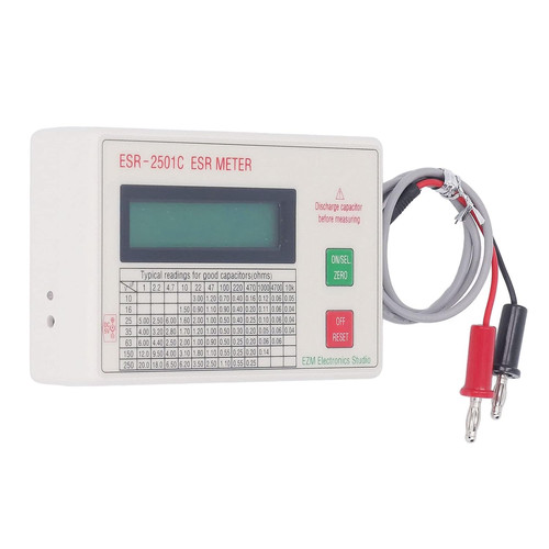 Kit tester condensatore esr - tester,