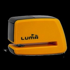 LUMA ANTIFURTO 5 mm BLOCCADISCO LUCCHETTO ENDURO 91D MOTO SCOOTER ARANCIO-ORANGE