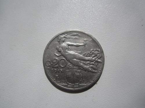 1913 italia centesimi - italia, 20