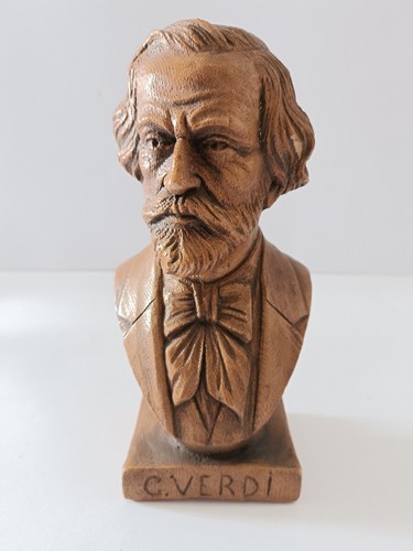 Scultura legno busto - scultura, in