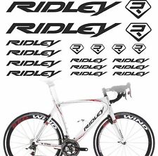 KIT 18 ADESIVI PRESPAZIATI BICI RIDLEY STICKER