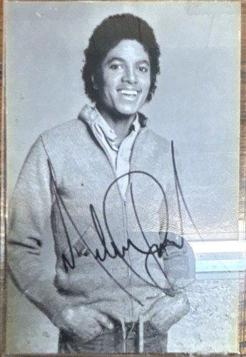 Portafoglio autografato foto