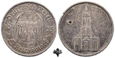 TERZO REGNO 5 Reichsmark 1935 ARGENTO moneta argento Germania Terzo Reich