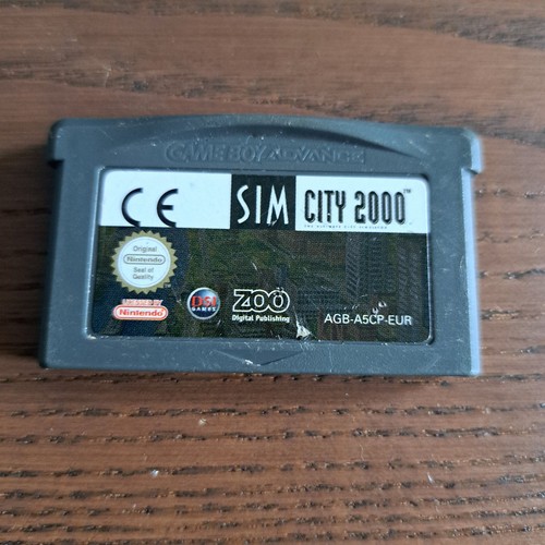 Nintendo sim city 2000 game - nintendo,