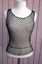 Serbatoio all'uncinetto nero