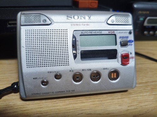 Sony tcs 100 registratore - sony, a