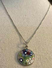 925 Millefiori Italian Murano
