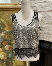 Canotta corta 2B Bebe argento