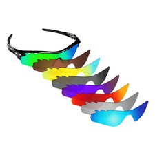 Hawkry Lenti di Ricambio Polarizzate per-Oakley RadarLock Path Ventilated - Multiple