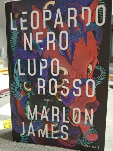 Leopardo nero lupo rosso - nero,