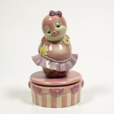 Carillon in Porcellana Gianmarco Venturi Raffigurante Ballerina Vintage Anni '80