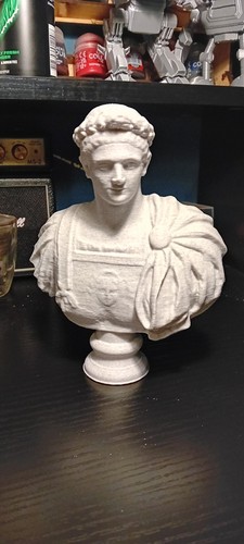 Statua scultura busto - , romano