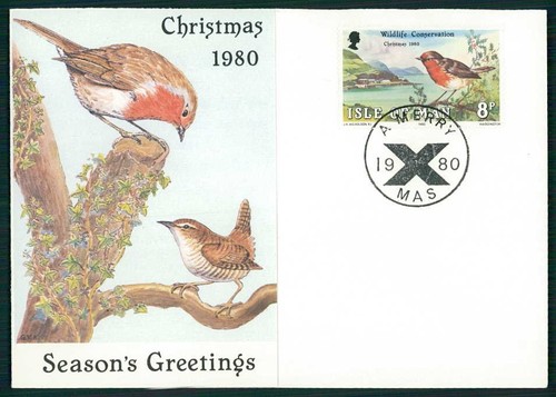 Isle man cartolina - of,