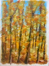 Ölkreide Paesaggio Autunnale