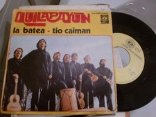 7"  QUILAPAYUN TIO CAIMAN LA BATEA DISCHI DELLO ZODIACO 1975 ITALY EX