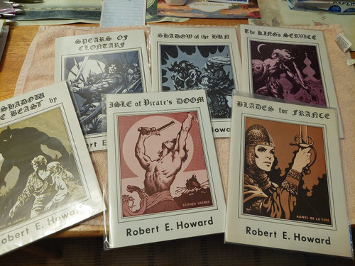 Robert howard set of 6 - e.,