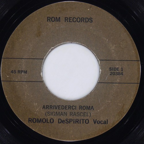 Romolo despirito arrivederci - romolo,