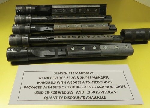 Set mandrini sunnen p28 - set,